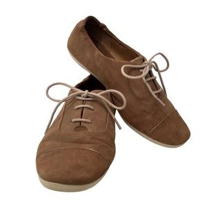 Clarks Artisan Oxford Flat, Suede Sneaker